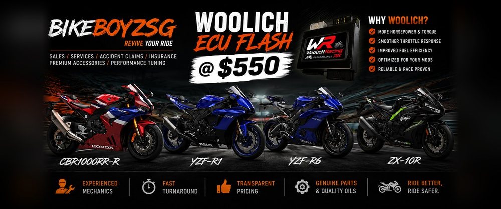 Performance Parts BikeBoyzSG Singapore